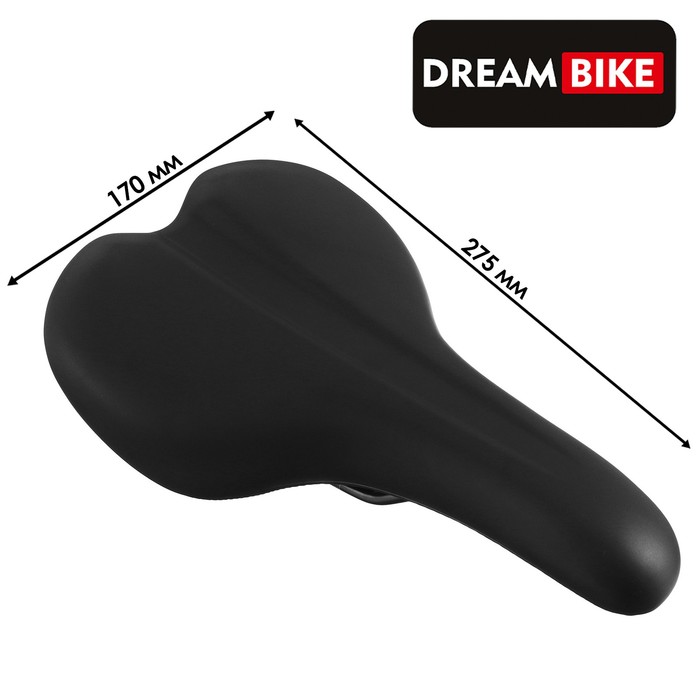 

Седло Dream Bike спорт-комфорт, цвет черный