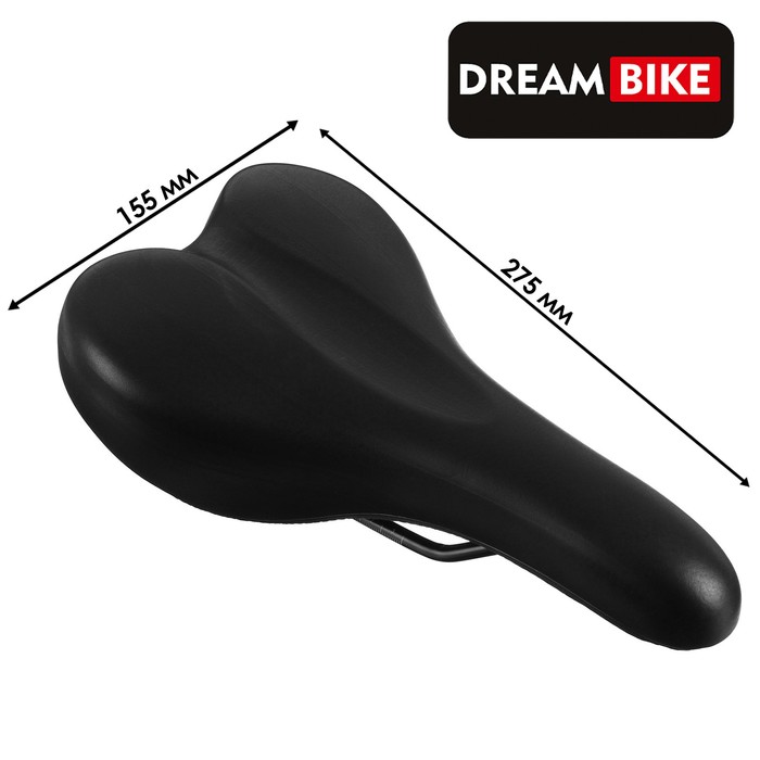 

Седло Dream Bike спорт-комфорт, цвет черный