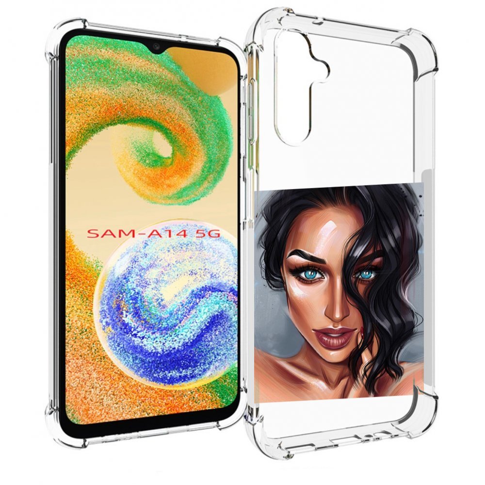 

Чехол MyPads Брюнетка для Samsung Galaxy A14 5G, Прозрачный, Tocco