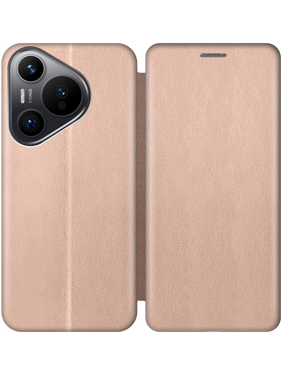 

Чехол-книжка на Huawei Pura 70 золотой, Золотистый, 782624621