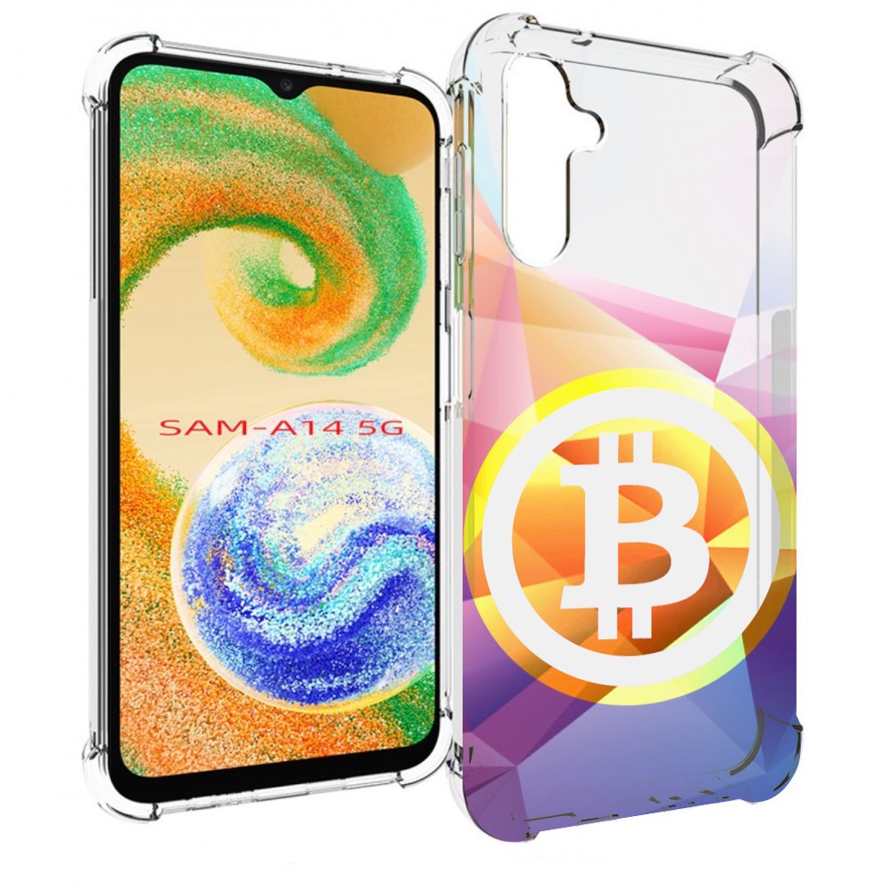 

Чехол MyPads Биткоин для Samsung Galaxy A14 5G, Прозрачный, Tocco
