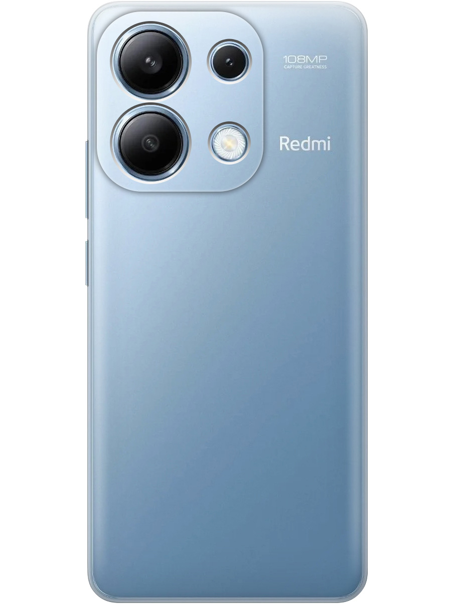 

Силиконовый чехол на Xiaomi Redmi Note 13 4G прозрачный, 782622831
