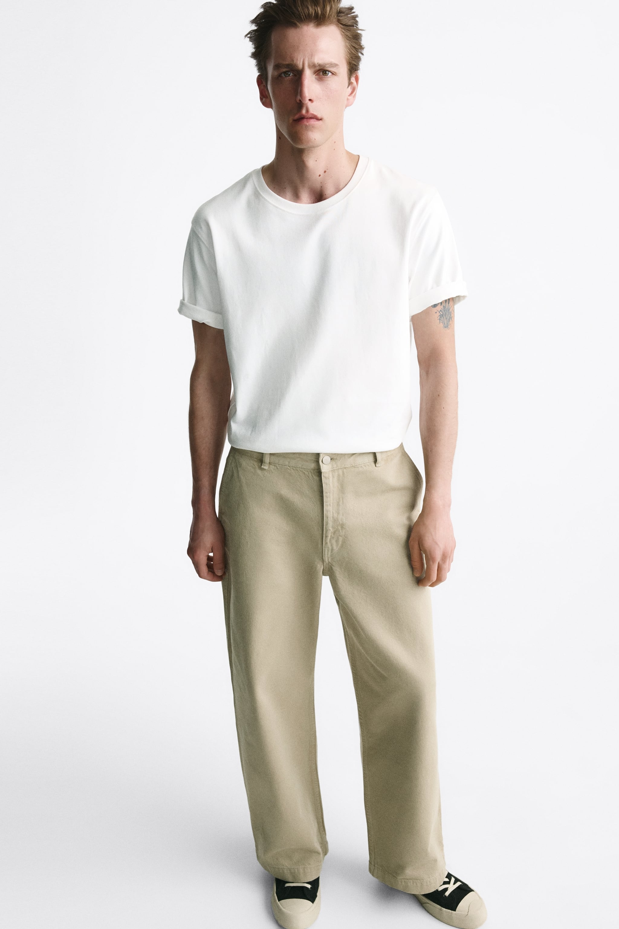 

Джинсы мужские ZARA 06186405 хаки 42 RU (доставка из-за рубежа), 06186405