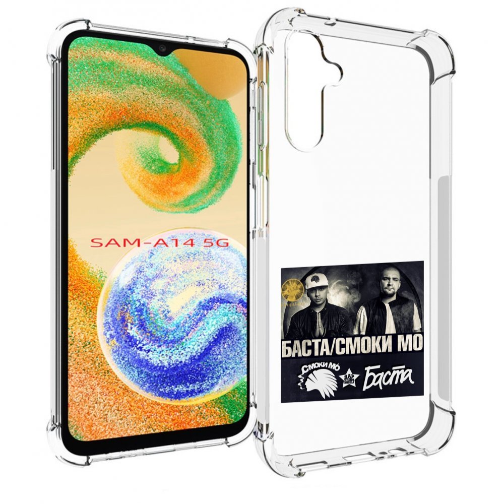 

Чехол MyPads Баста, Смоки Мо Баста для Samsung Galaxy A14 5G, Прозрачный, Tocco