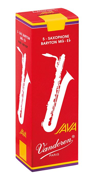 

JAVA RED CUT Трости для саксофона баритон №2 (5шт), Vandoren SR342R