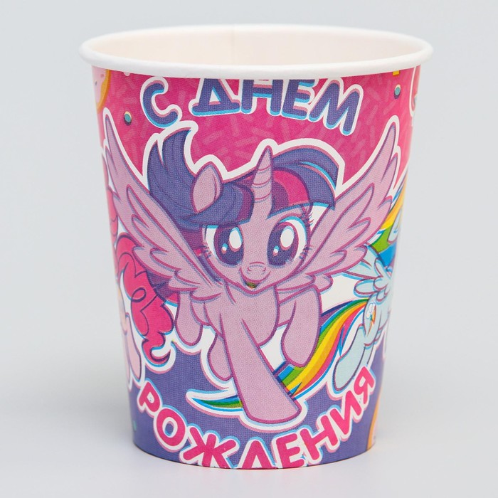 

Набор бумажных стаканов, My Little Pony, 250 мл, 10 шт, My Little Pony