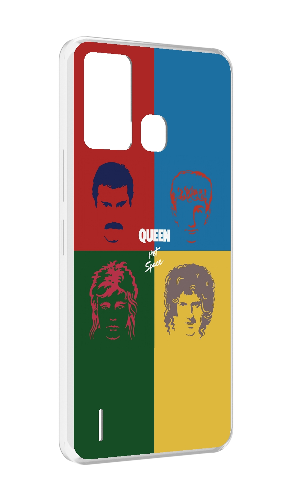 

Чехол MyPads hot space queen альбом для ITEL S16 / ITEL Vision 1 Pro, Прозрачный, Tocco