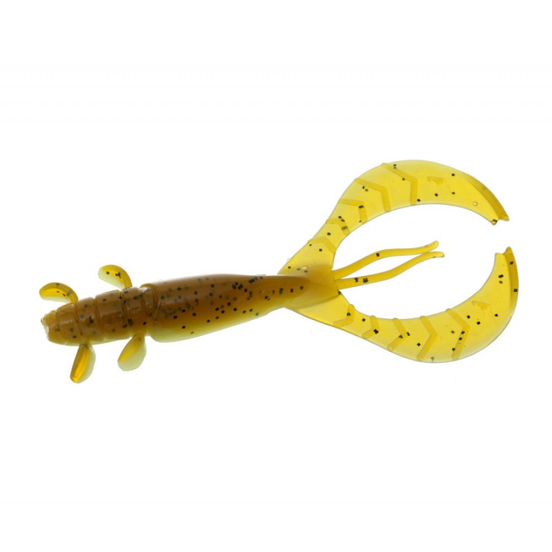 

Силиконовая приманка FLAGMAN Рак FL Craw 2,5" #2027 Green Pumpkin/Lime Chartreuse 12см 6шт, FFLC25