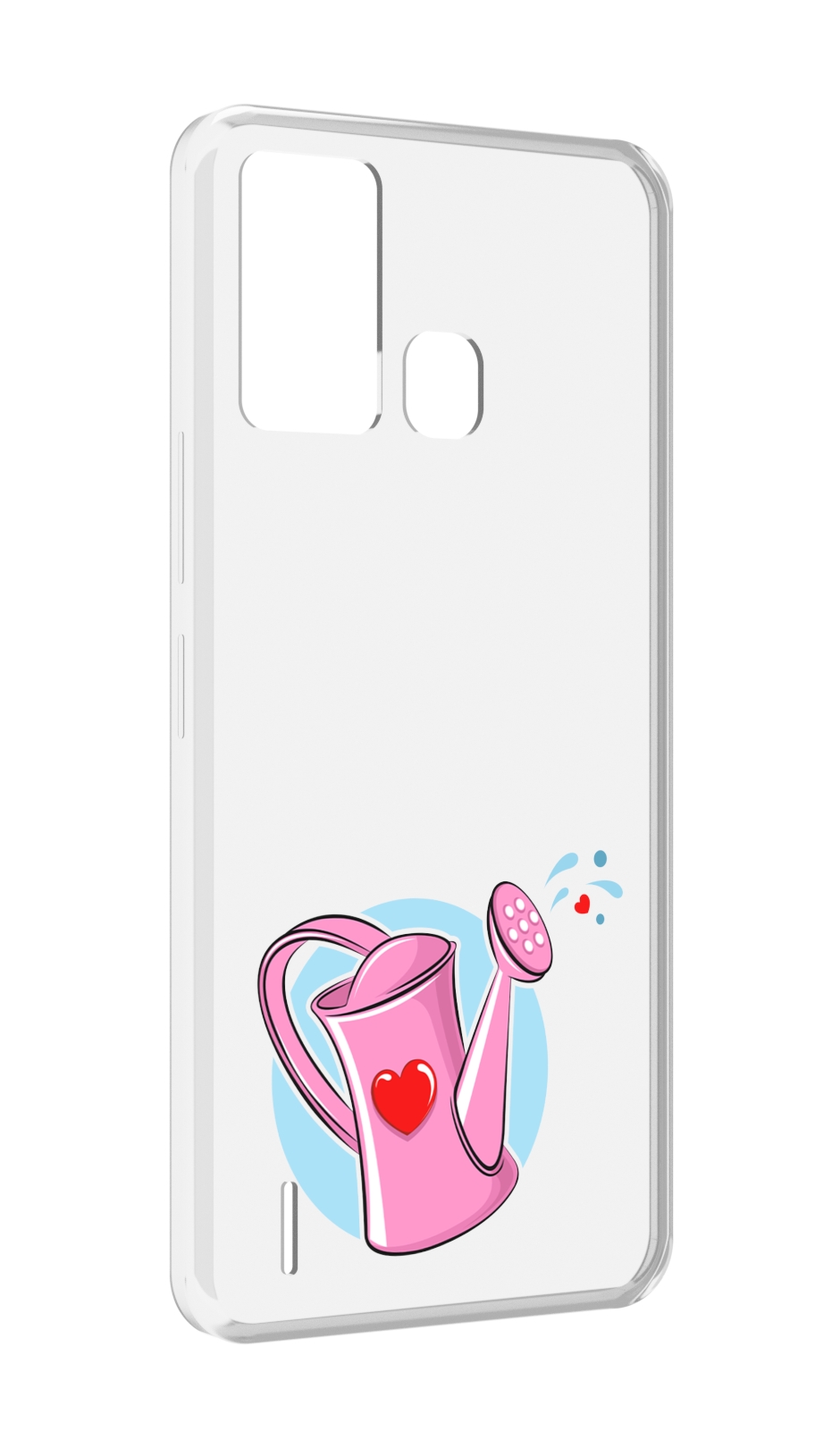 

Чехол MyPads Лейка любви 14 февраля для ITEL S16 / ITEL Vision 1 Pro, Прозрачный, Tocco