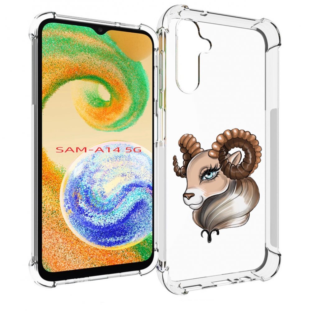 

Чехол MyPads Барашка для Samsung Galaxy A14 5G, Прозрачный, Tocco