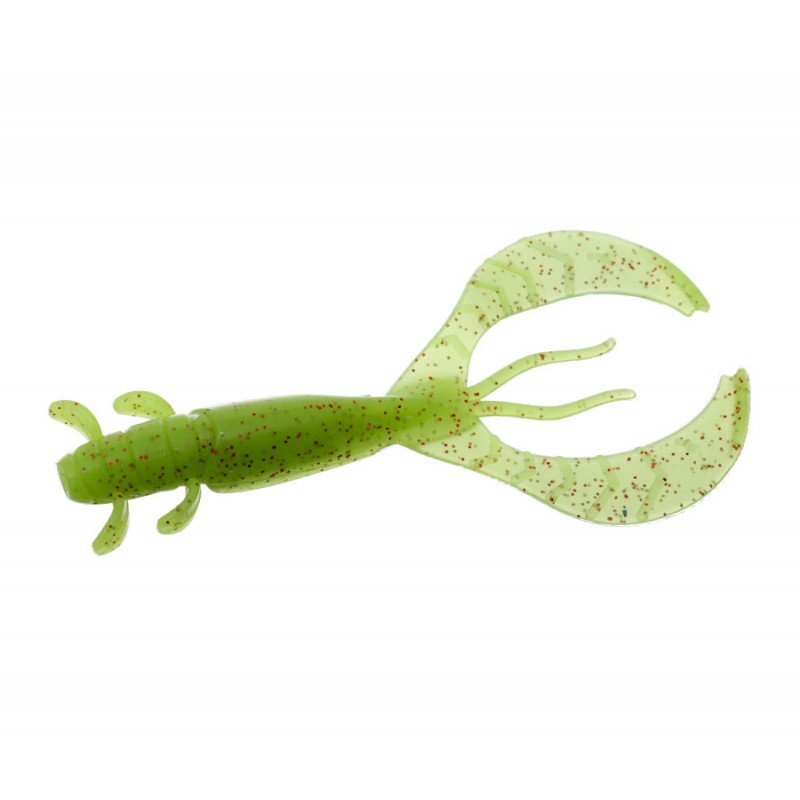 

Силиконовая приманка FLAGMAN Рак FL Craw 2,5" #135 Green Apple 12см 6шт, FFLC25