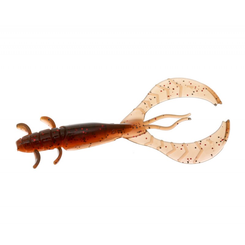 

Силиконовая приманка FLAGMAN Рак FL Craw 2,5" #1302 Black/Orange 12см 6шт, FFLC25