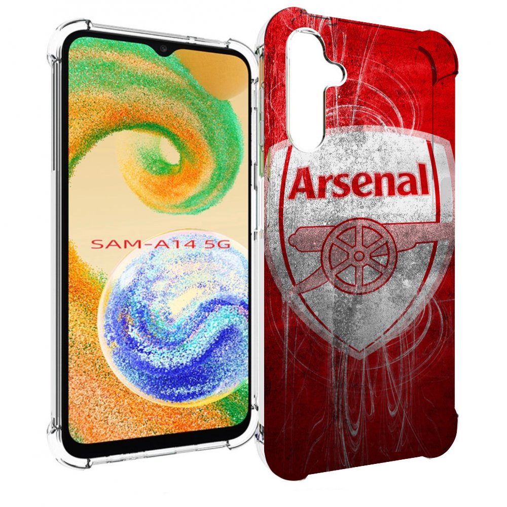 

Чехол MyPads Арсенал для Samsung Galaxy A14 5G, Прозрачный, Tocco