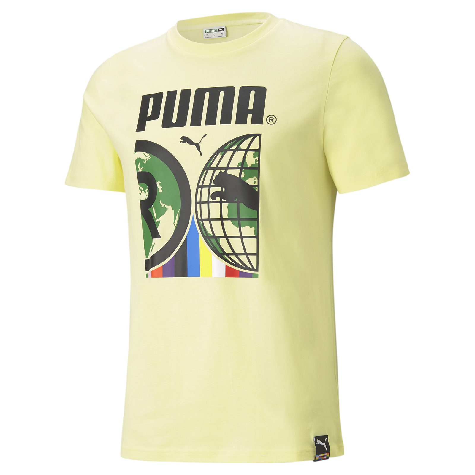 

Футболка мужская PUMA 59980440 желтая S, 59980440