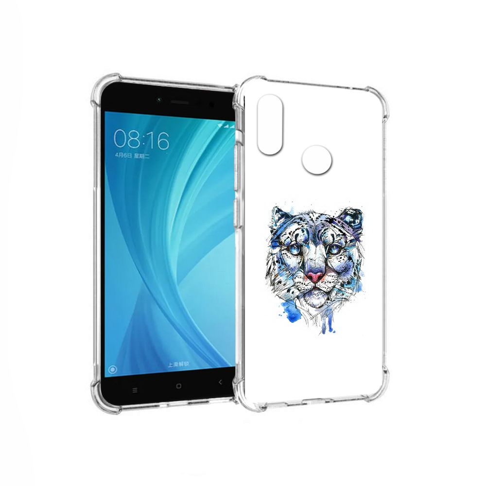 Чехол MyPads Tocco для Xiaomi Redmi Note 5 водяной тигр (PT113434.311.263)