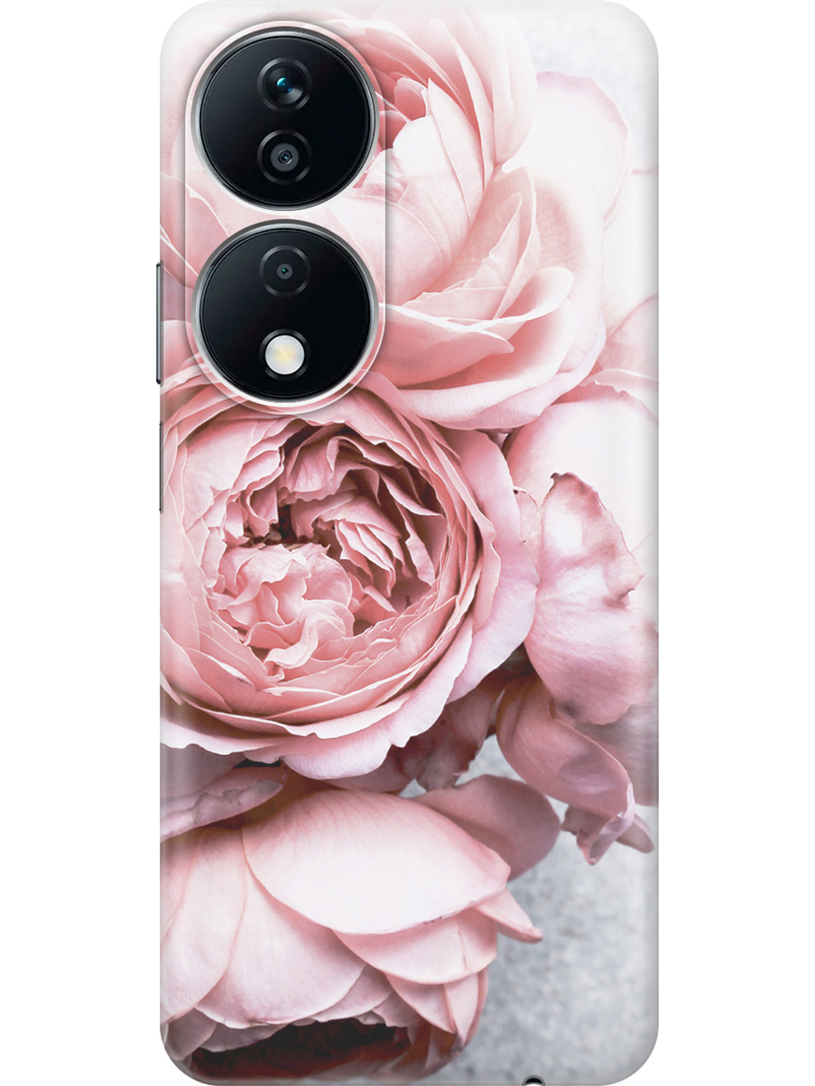 

Силиконовый чехол на Honor X7b с принтом "Нежность", Прозрачный;белый;зеленый;розовый, 781972121