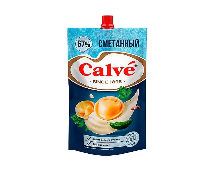 Майонез Calve Сметанный 67% 400 г