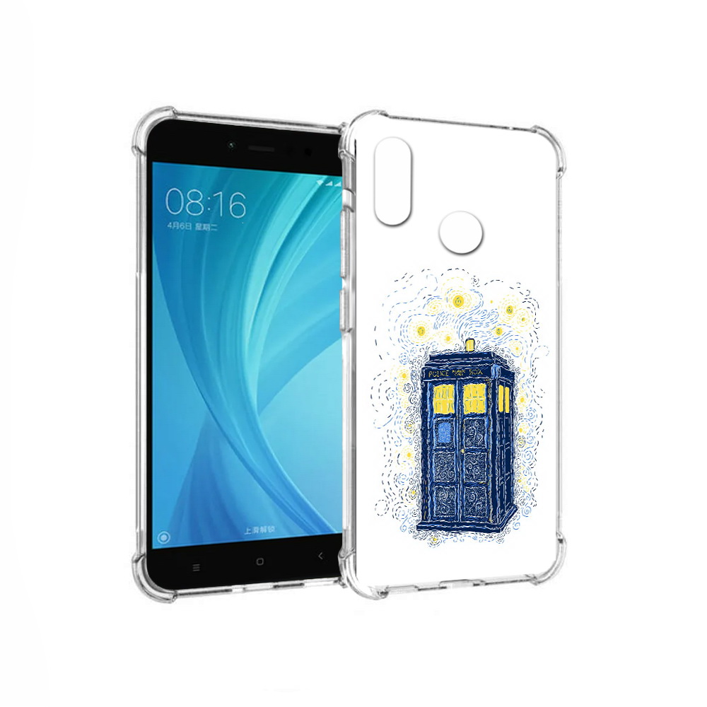 

Чехол MyPads Tocco для Xiaomi Redmi Note 5 будка рисунок (PT113434.311.249), Прозрачный, Tocco