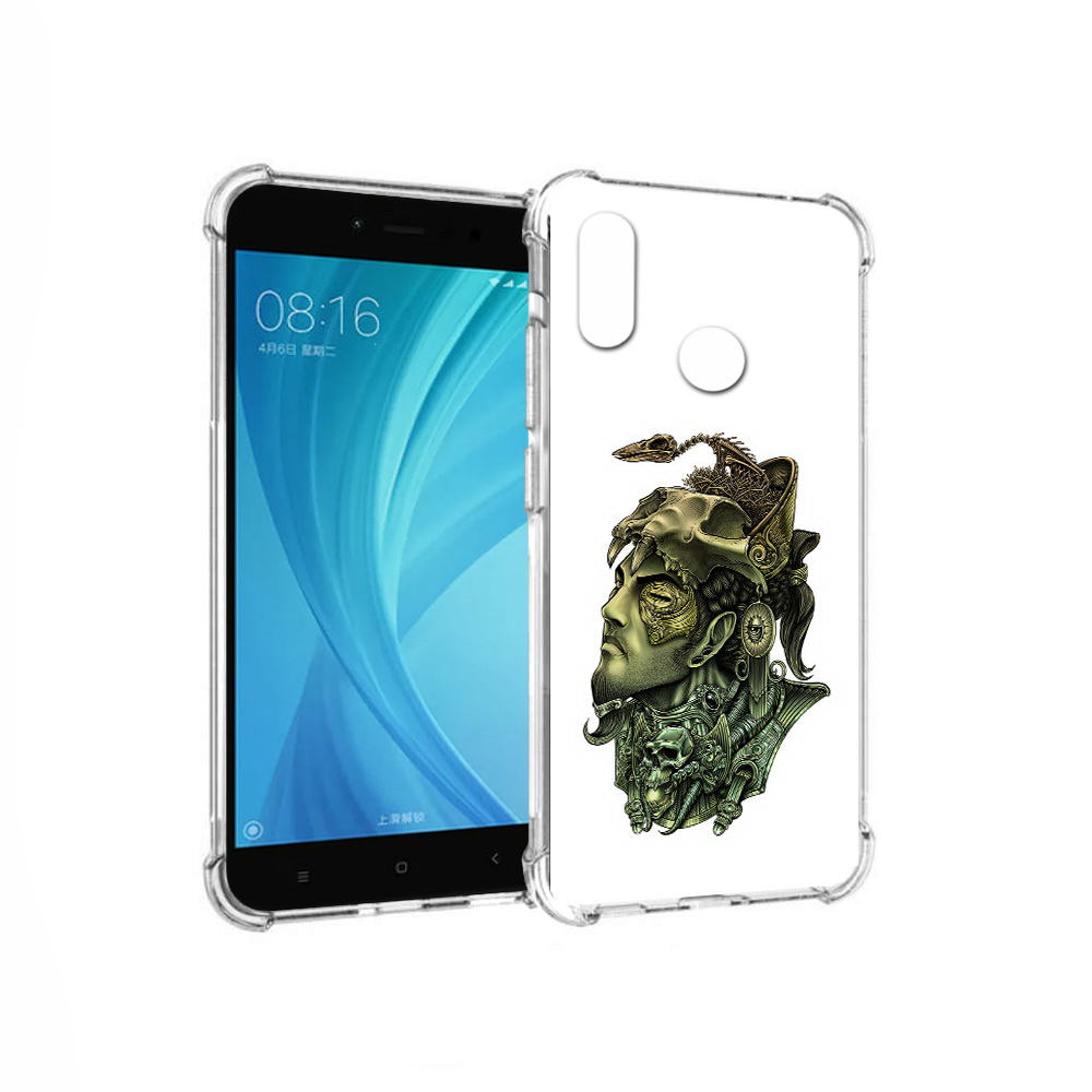 

Чехол MyPads Tocco для Xiaomi Redmi Note 5 бронзовый воин (PT113434.311.248), Прозрачный, Tocco