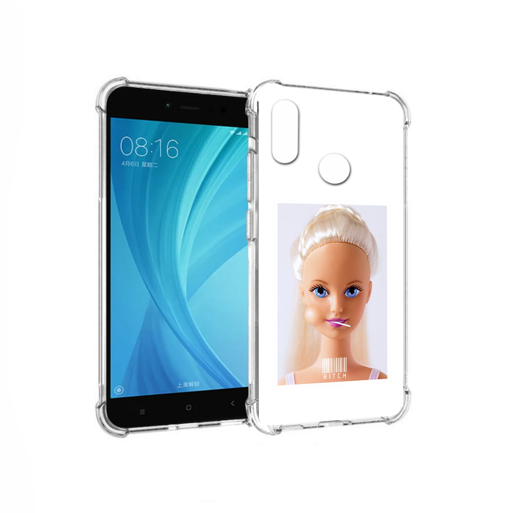 

Чехол MyPads Tocco для Xiaomi Redmi Note 5 барби (PT113434.311.226), Прозрачный, Tocco