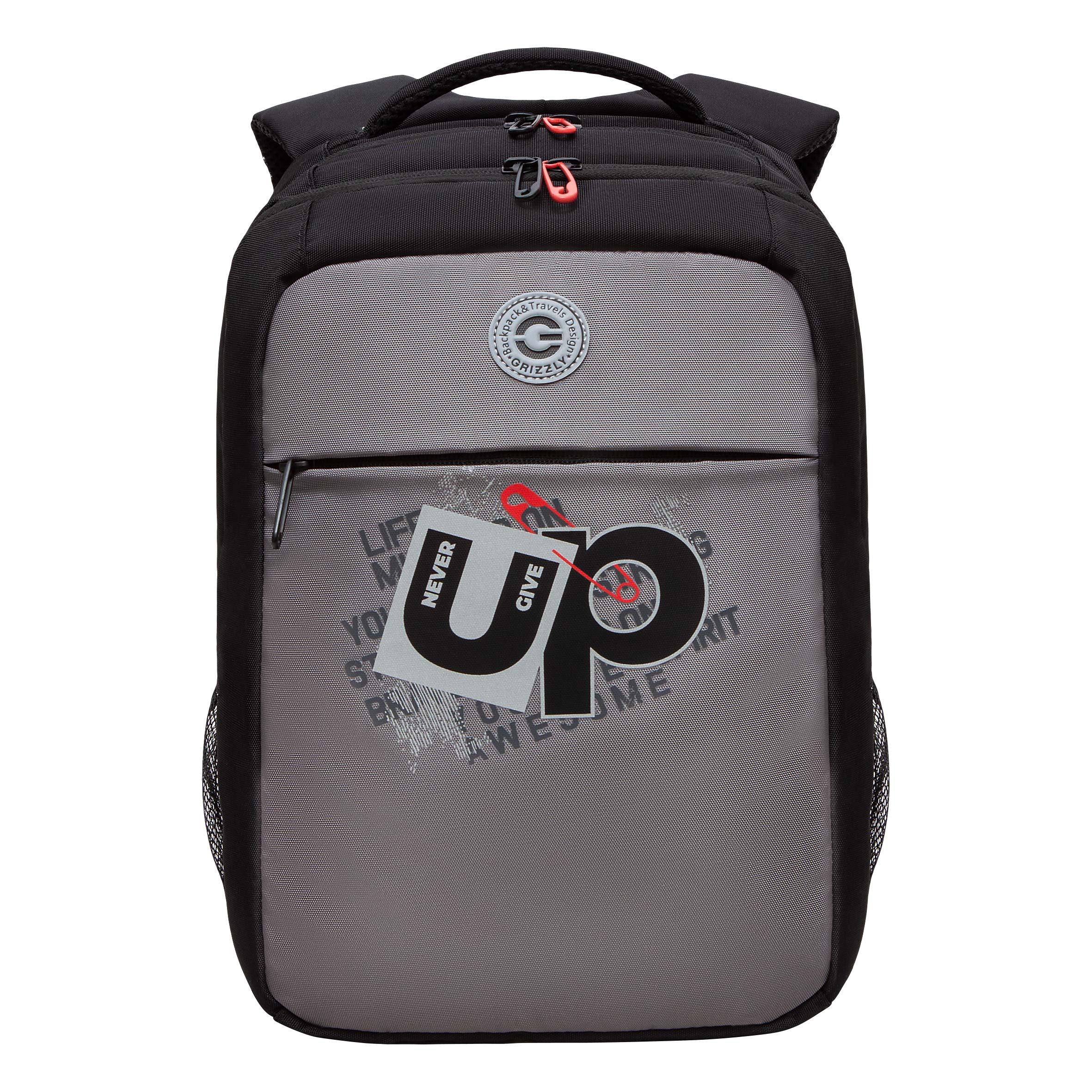 Рюкзак молодежный GRIZZLY с карманом для ноутбука 13, для мальчика, RB-456-3 2 рюкзак для ноутбука razer concourse pro 17 3 rc81 02920101 0500