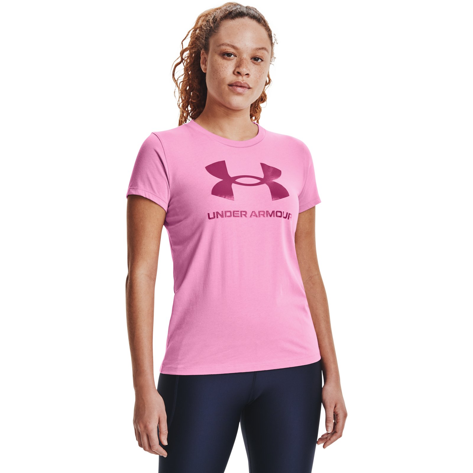 

Футболка женская Under Armour 1356305-680 розовая S/M, 1356305-680