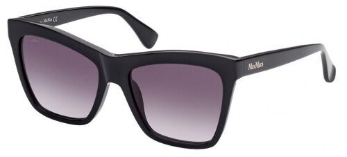 

Солнцезащитные очки Maxmara MM 0008 01B shiny black/gradient grey, MM 0008 01B