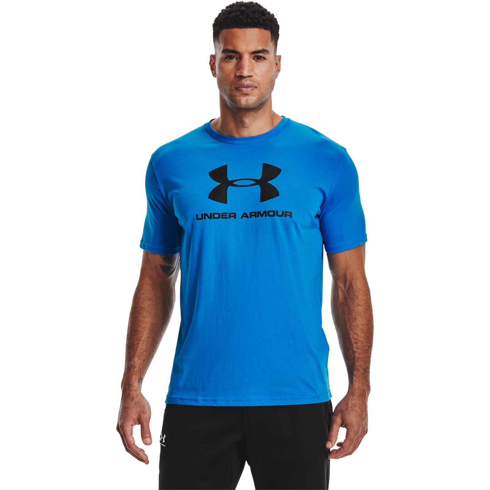 фото Футболка мужская under armour 1329590-787 синяя s/m