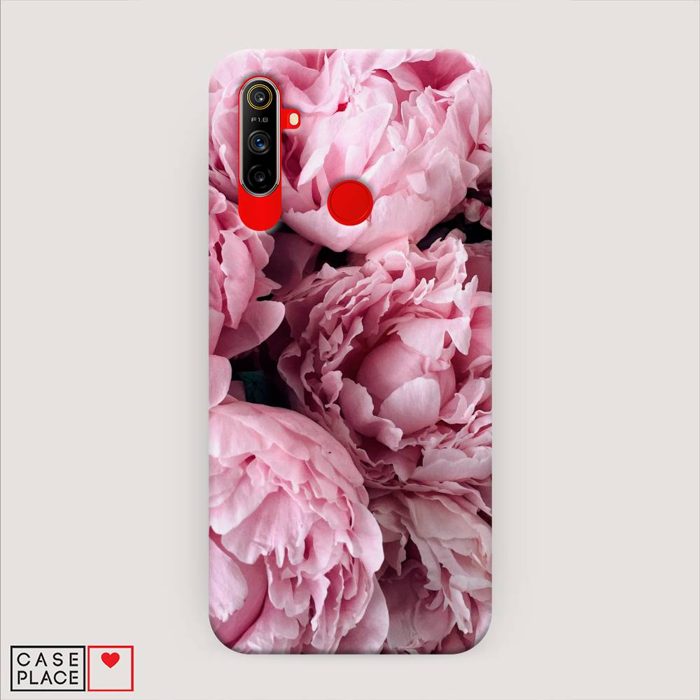 

Пластиковый чехол "Нежные пионы" на Realme C3, 253020-6