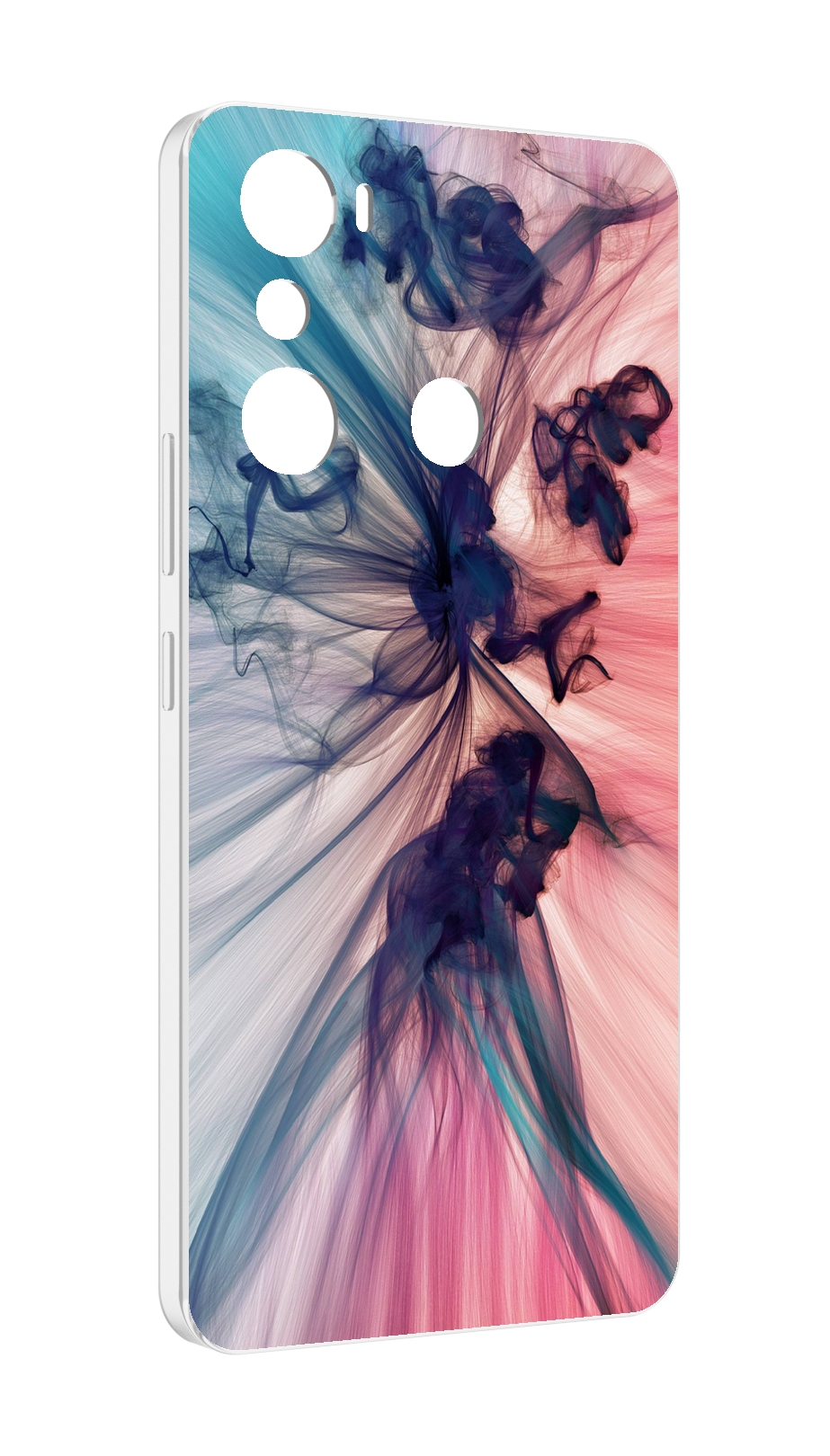 

Чехол MyPads разноцветный дым для Infinix Hot 20i, Прозрачный, Tocco