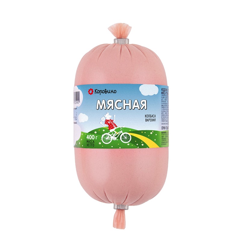 

Колбаса вареная Коровино мясная 400 г