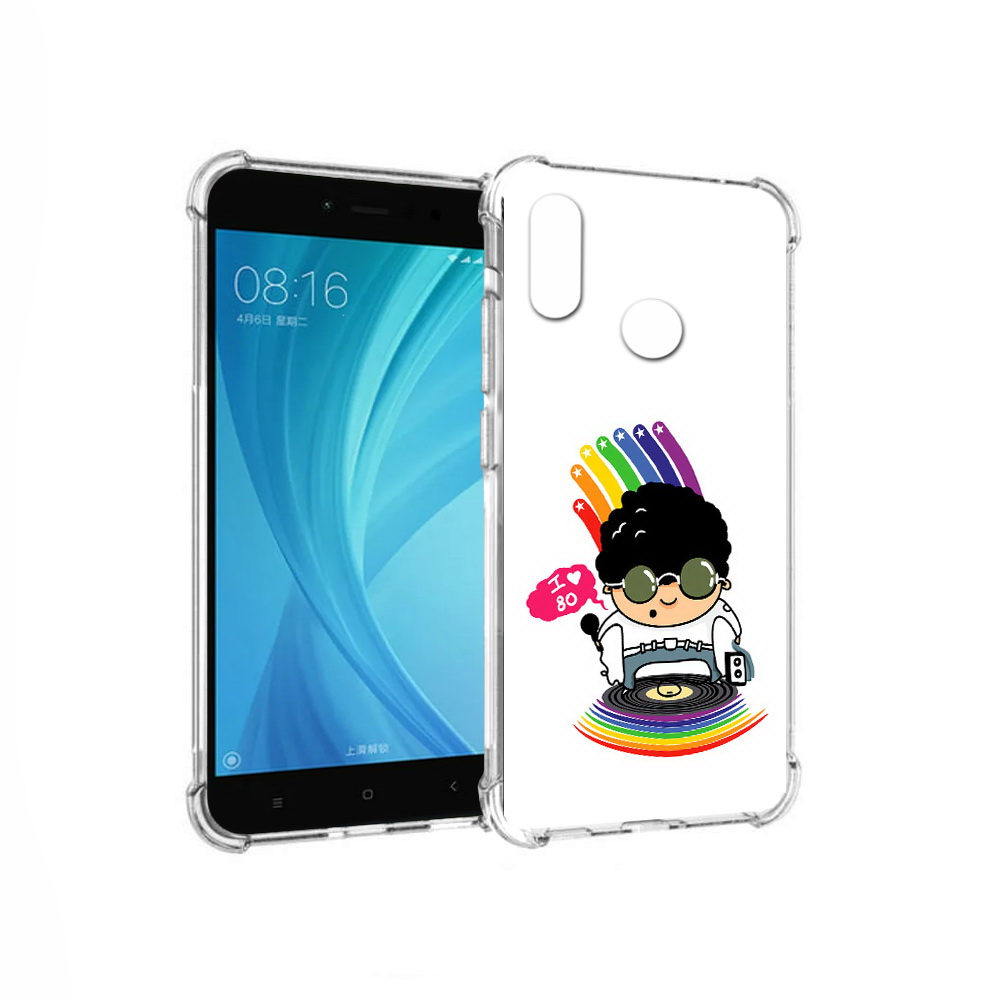

Чехол MyPads Tocco для Xiaomi Redmi Note 5 Я люблю 80-е (PT113434.311.205), Прозрачный, Tocco