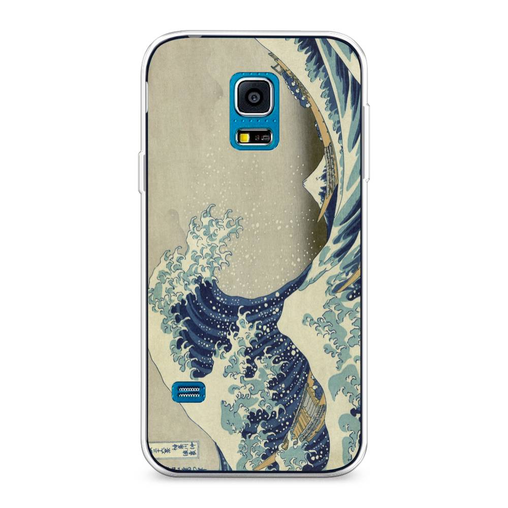 

Чехол Awog "Большая волна в Канагаве" для Samsung Galaxy S5 mini, 24250-9