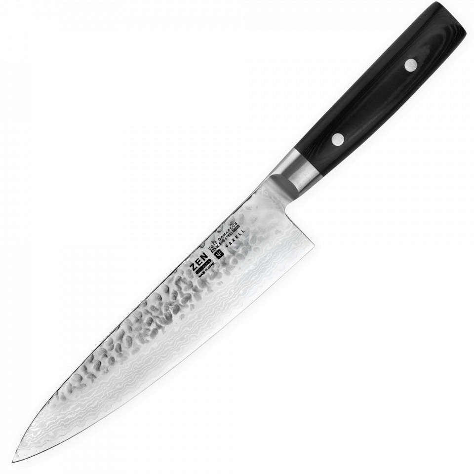 Профессиональный поварской кухонный нож 20 см Gyuto Zen YAXELL 24990₽