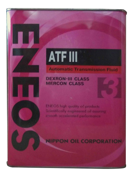 фото Трансмиссионное масло eneos atf iii 4л oil1309