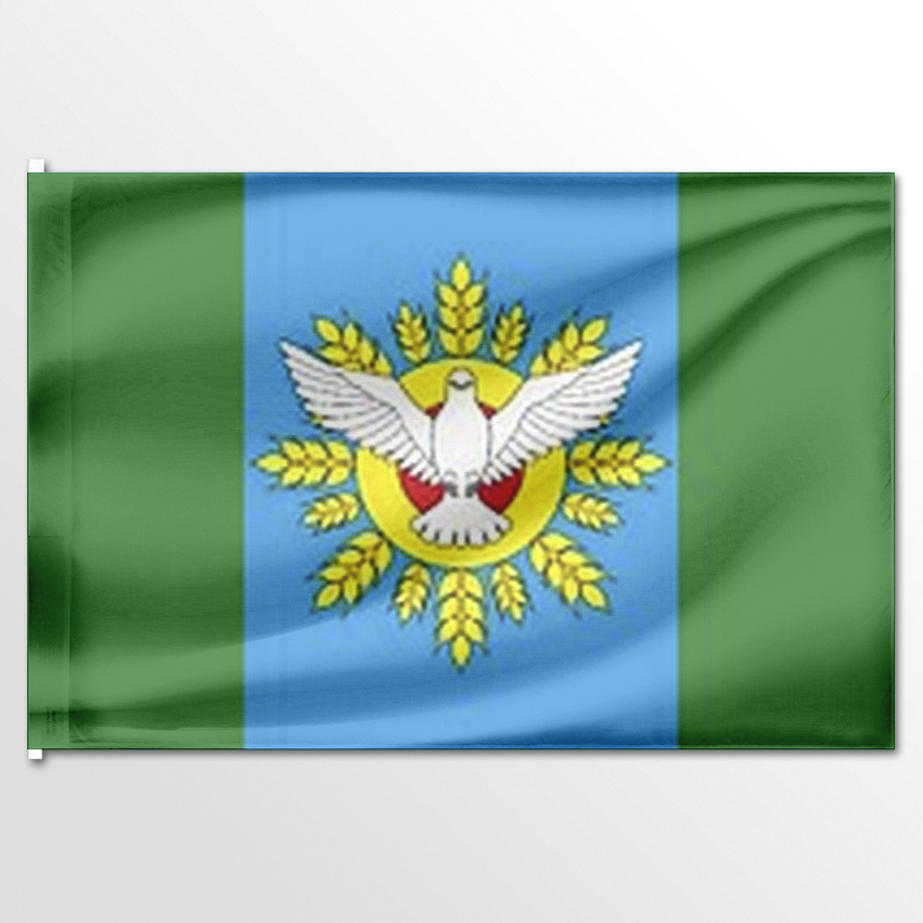 

Флаг ЦТП ФЕНИКС Доволенского района 135x90 см, 7763-135x90