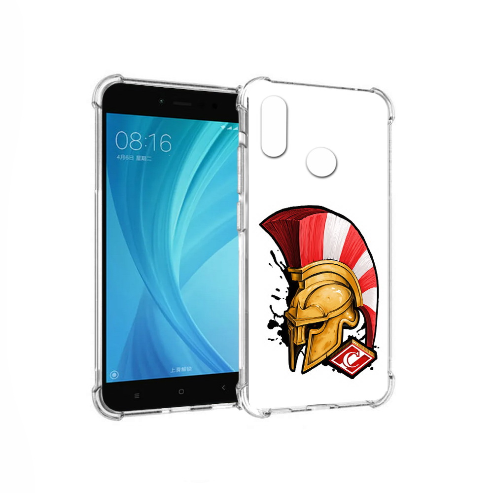 

Чехол MyPads Tocco для Xiaomi Redmi Note 5 ФК спартак шлем (PT113434.311.185), Прозрачный, Tocco