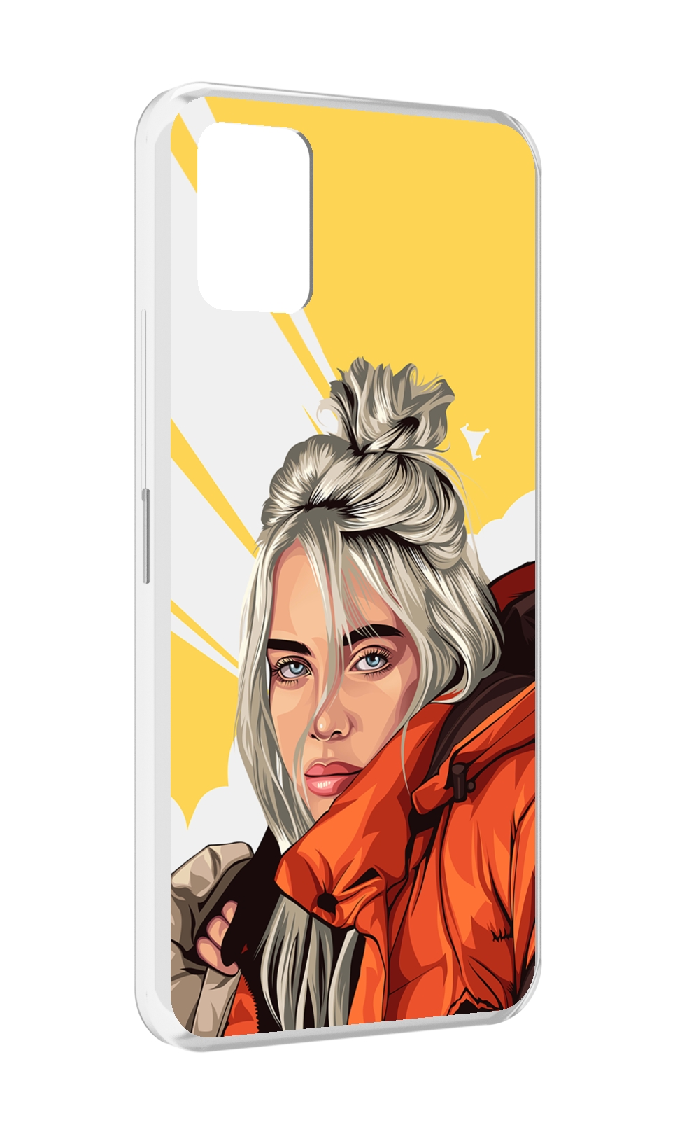 

Чехол MyPads билли-айлиш-в-куртке для Umidigi Power 5, Прозрачный, Tocco