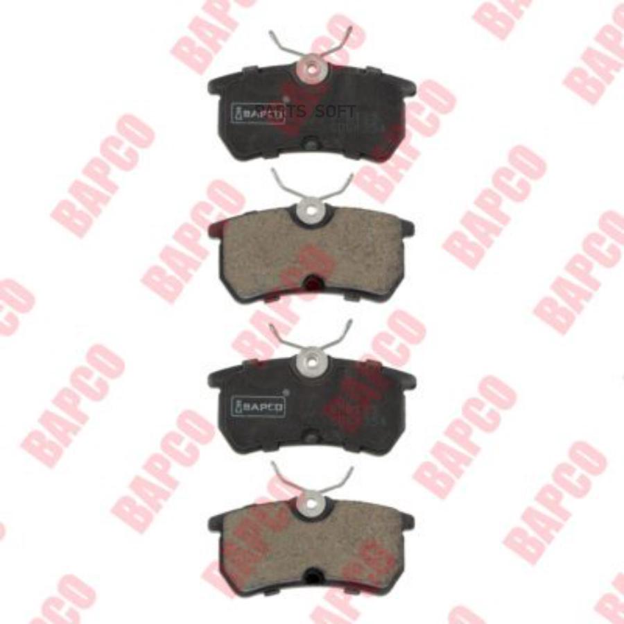 

Тормозные колодки BAPCO дисковые задние BP0185