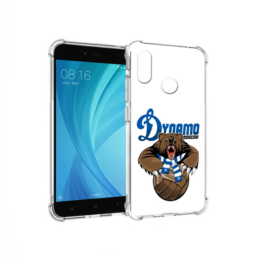 

Чехол MyPads Tocco для Xiaomi Redmi Note 5 ФК Динамо медведь (PT113434.311.175), Прозрачный, Tocco