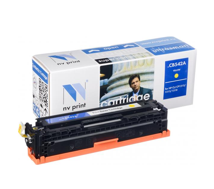 

NV print Картридж тонер NV-print CB542A Yellow желтый, Картридж тонер NV-print CB542A Yellow желтый