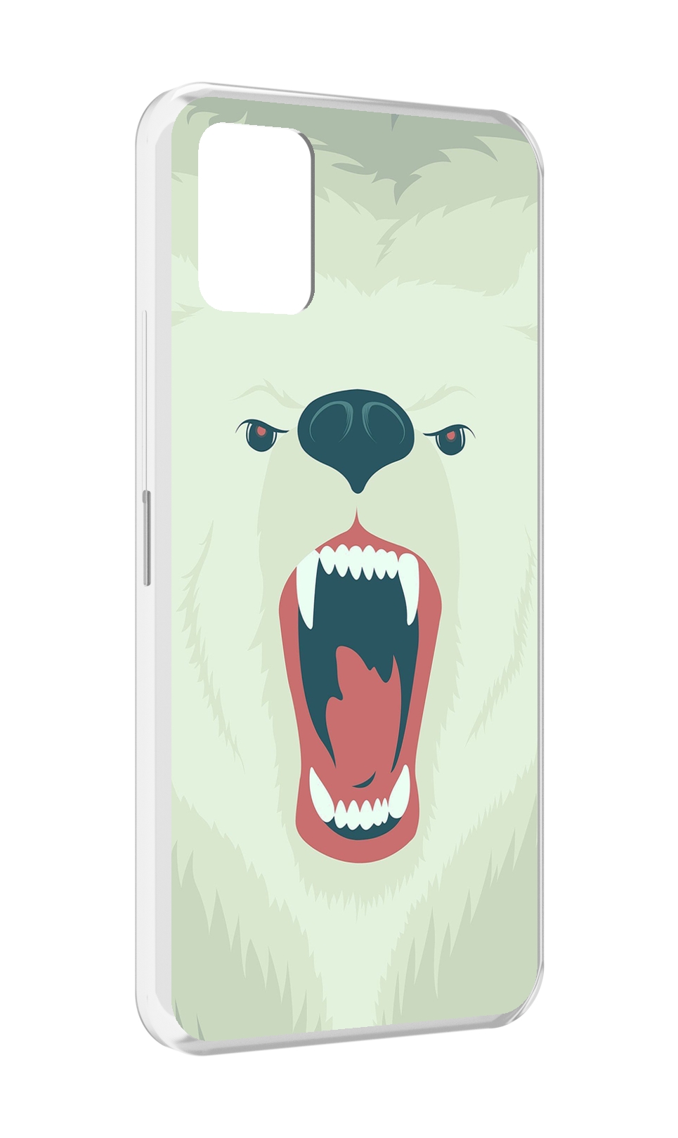 

Чехол MyPads белый-медведь для Umidigi Power 5, Прозрачный, Tocco