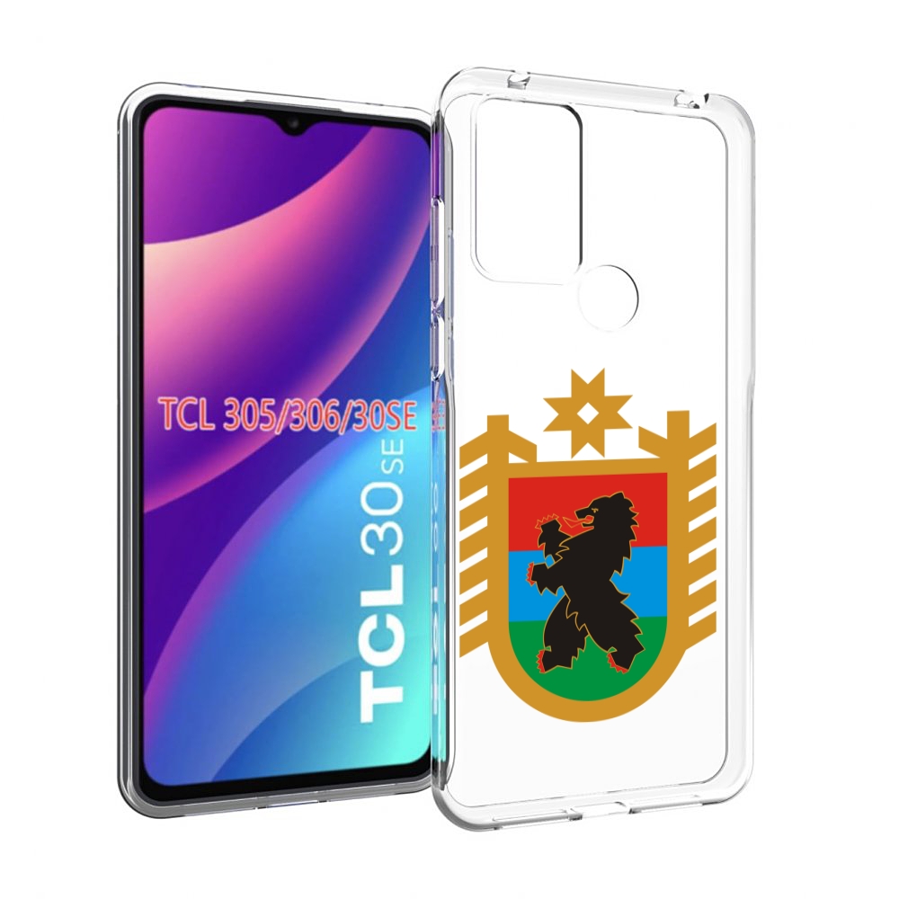 

Чехол MyPads герб-карелия-петрозаводск для TCL 30SE/305/306/30E, Tocco
