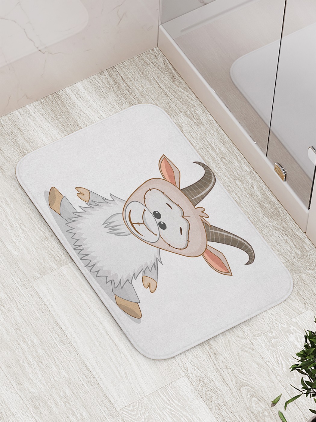 

Коврик противоскользящий для ванной, сауны, бассейна, 77х52 см bath_68499 JoyArty