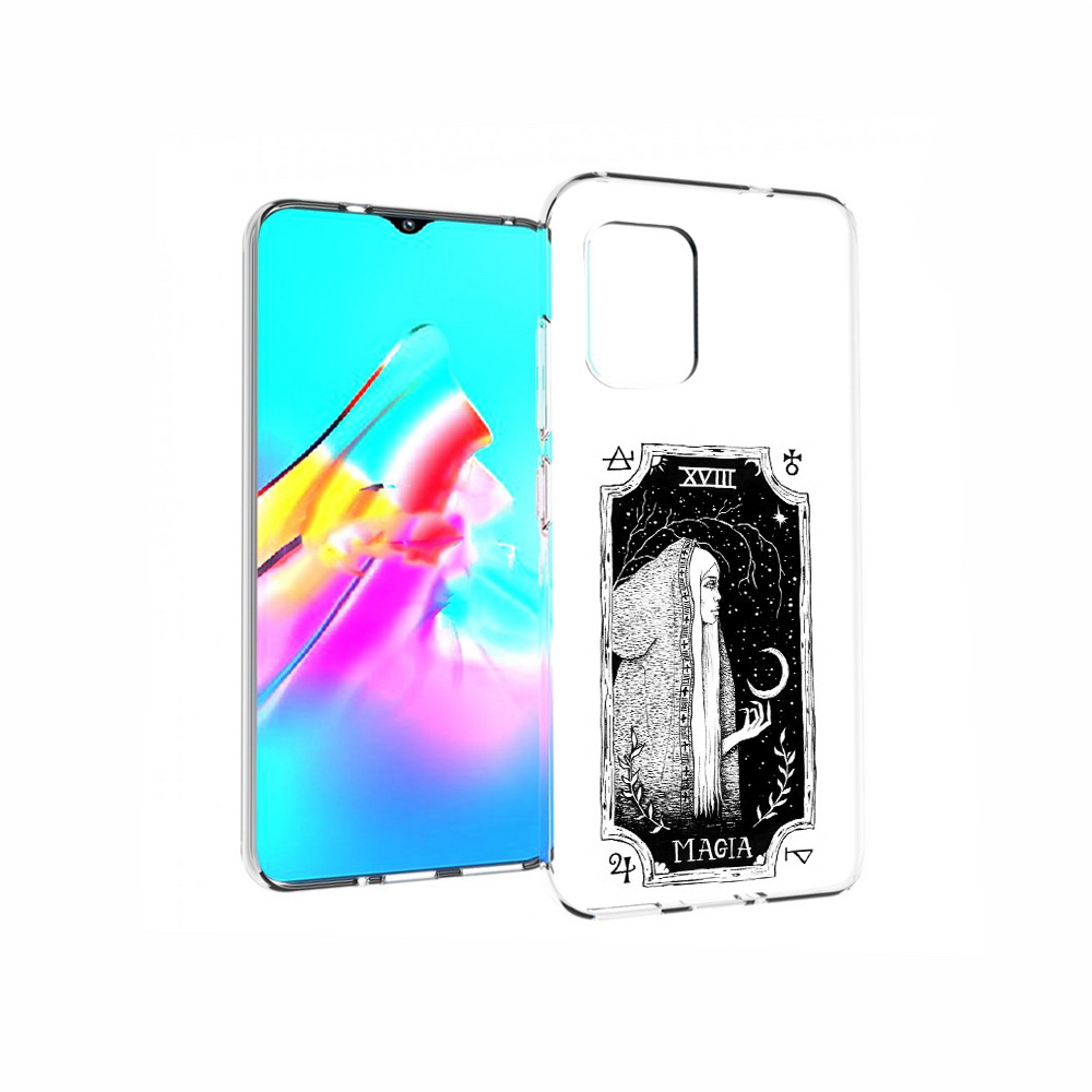 Чехол MyPads Tocco для Asus Zenfone 8 лунная магия