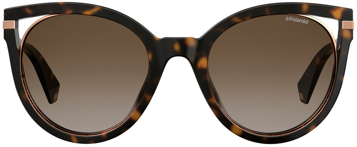 Солнцезащитные очки женские Polaroid PLD 4067/S 086 коричневые