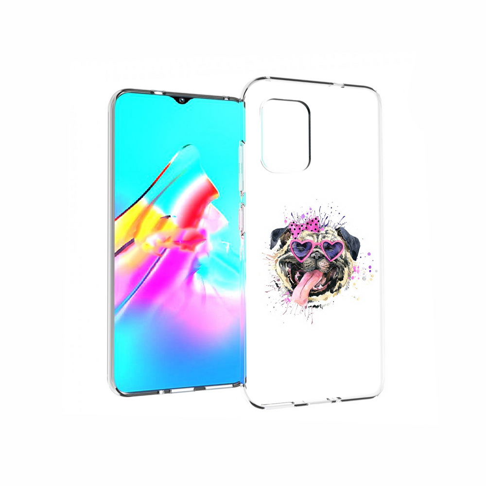 Чехол MyPads Tocco для Asus Zenfone 8 Веселая собака