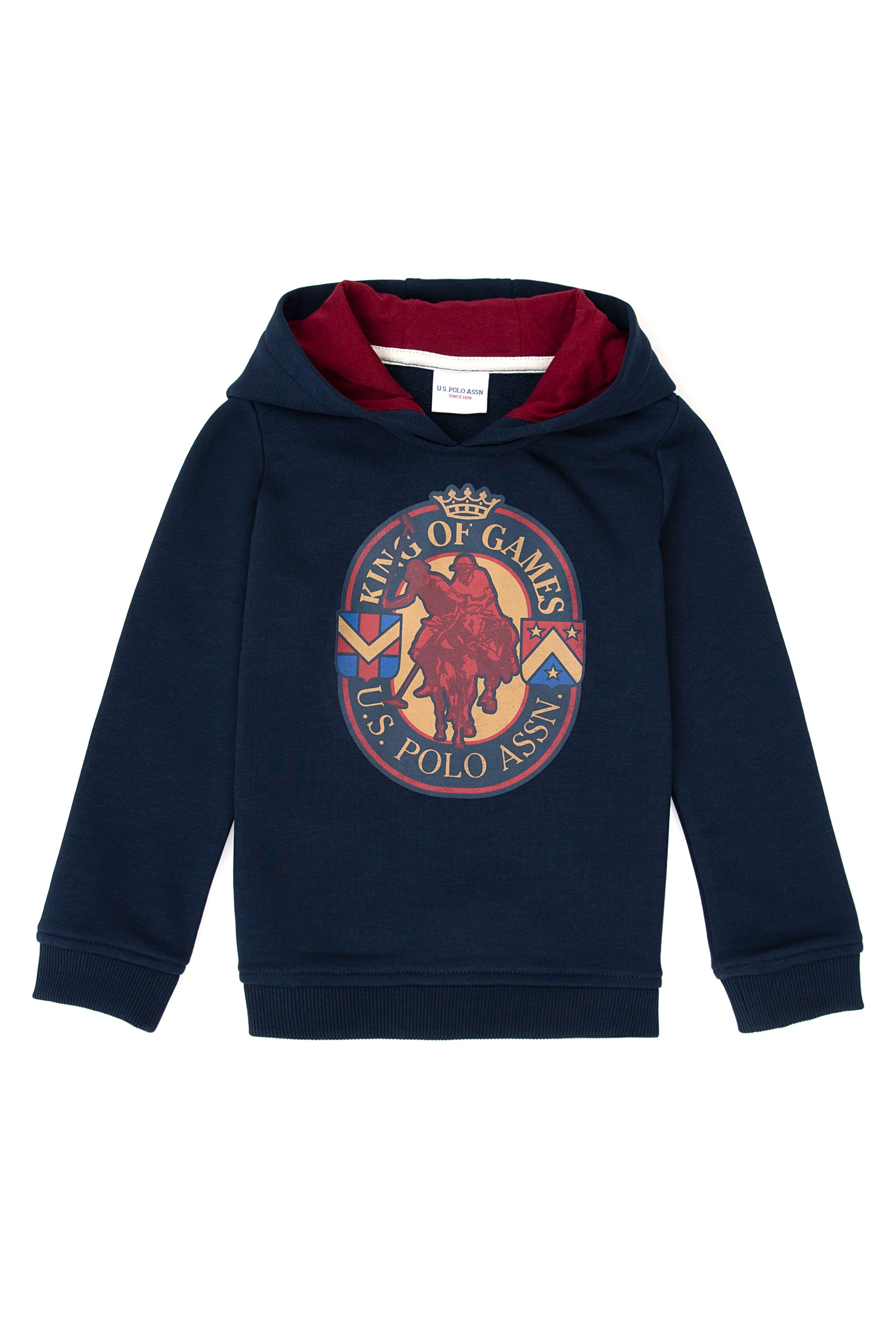 

Худи детское US Polo Assn G083SZ0820ROBS, темно-синий, 110, G083SZ0820ROBS