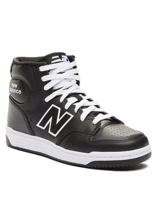 

Кеды мужские New Balance BB480COB черные 46.5 EU, Черный, BB480COB