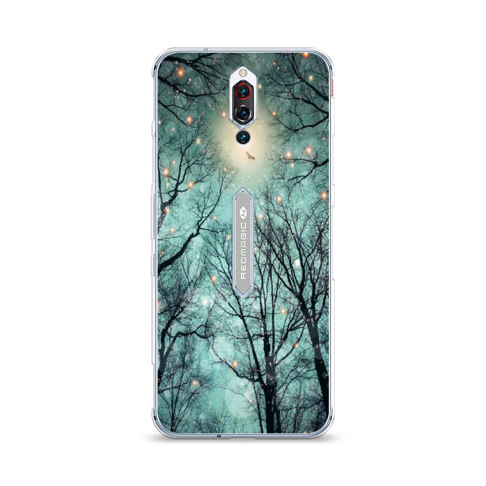 

Чехол Awog на ZTE Red Magic 5S / ЗТЕ Ред Мэджик 5S "Лес в сумерках", 134250-4